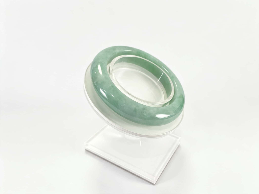 Certified Natural Jadeite Bangle (55mm) 110959