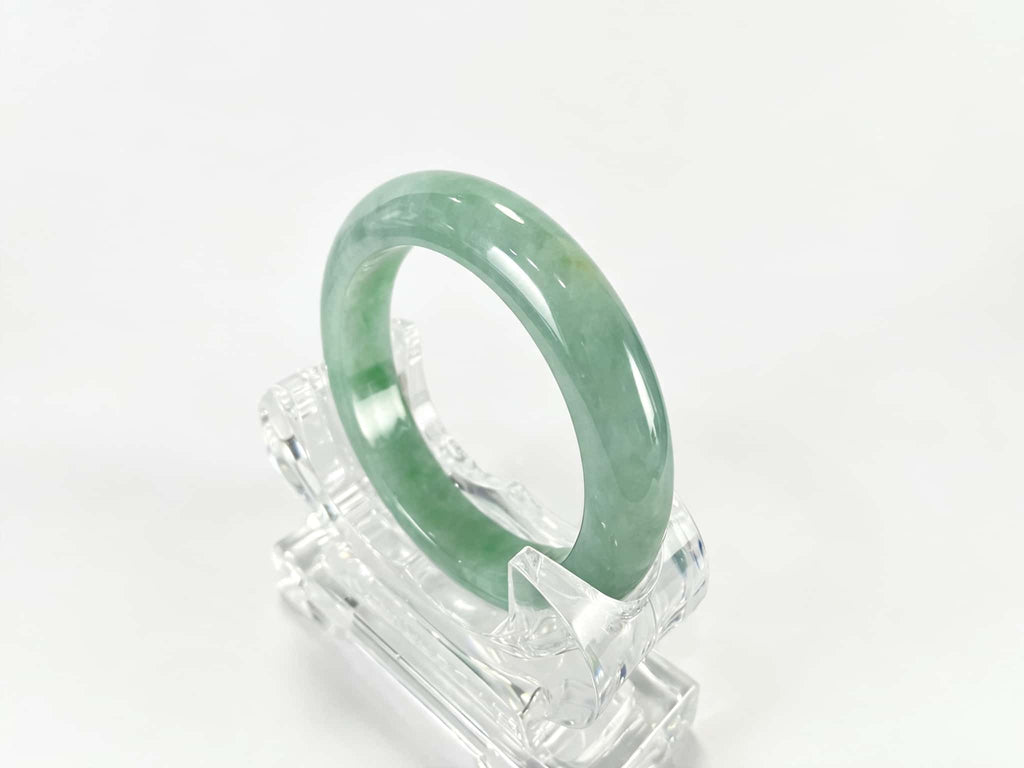 Certified Natural Jadeite Bangle (55mm) 110959