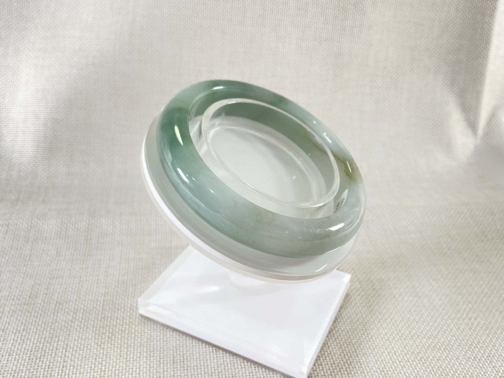 Certified Natural Jadeite Bangle (58mm) 113575