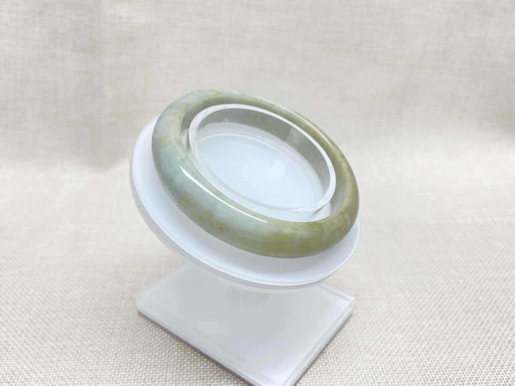 Certified Natural Jadeite Bangle (57mm) 113675