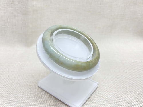 Certified Natural Jadeite Bangle (57mm) 113675