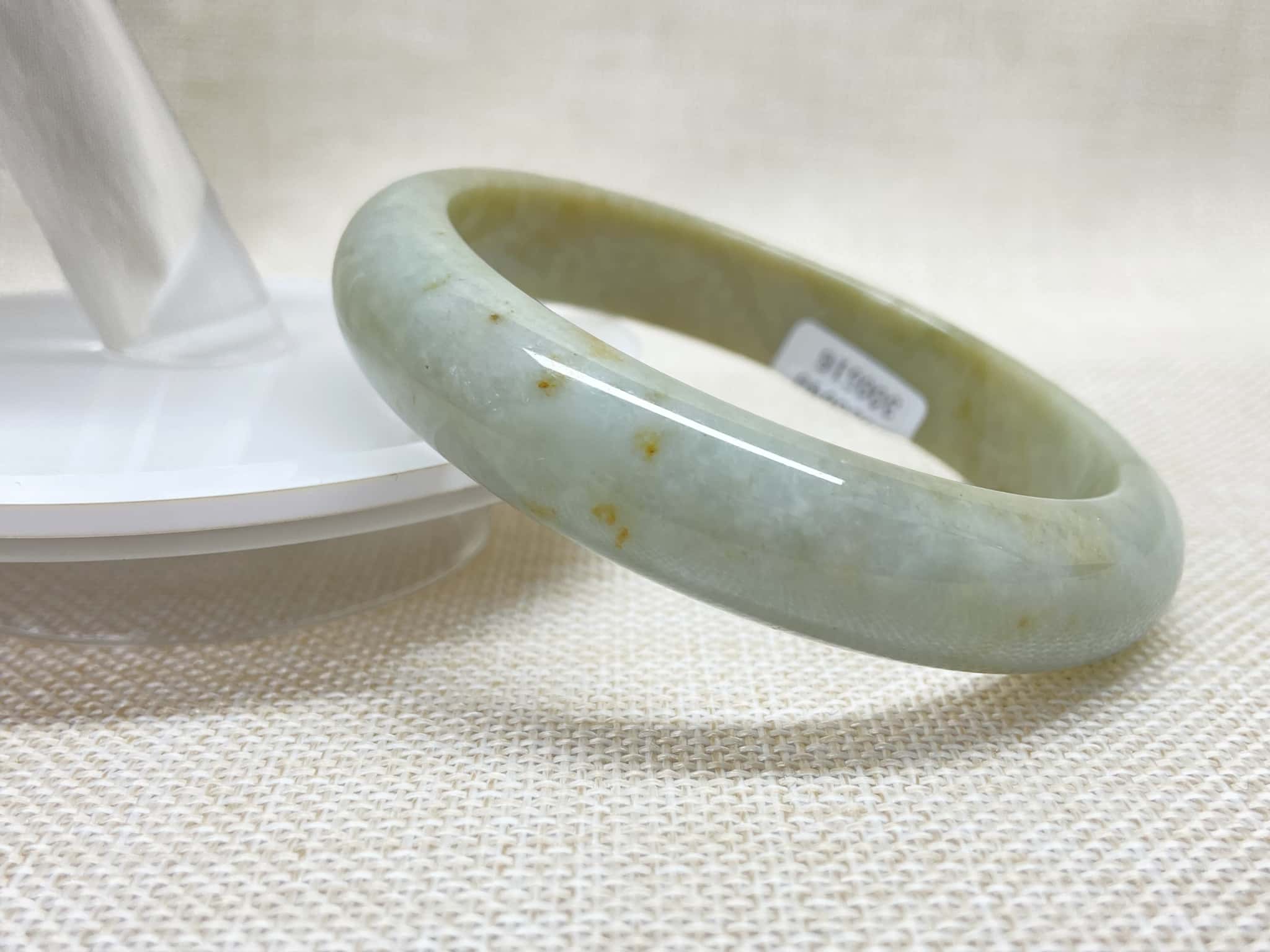 Certified Natural Jadeite Bangle (57mm) 113675