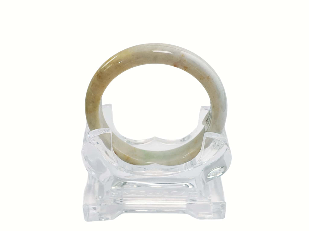 Certified Natural Jadeite Bangle (59mm) 113693