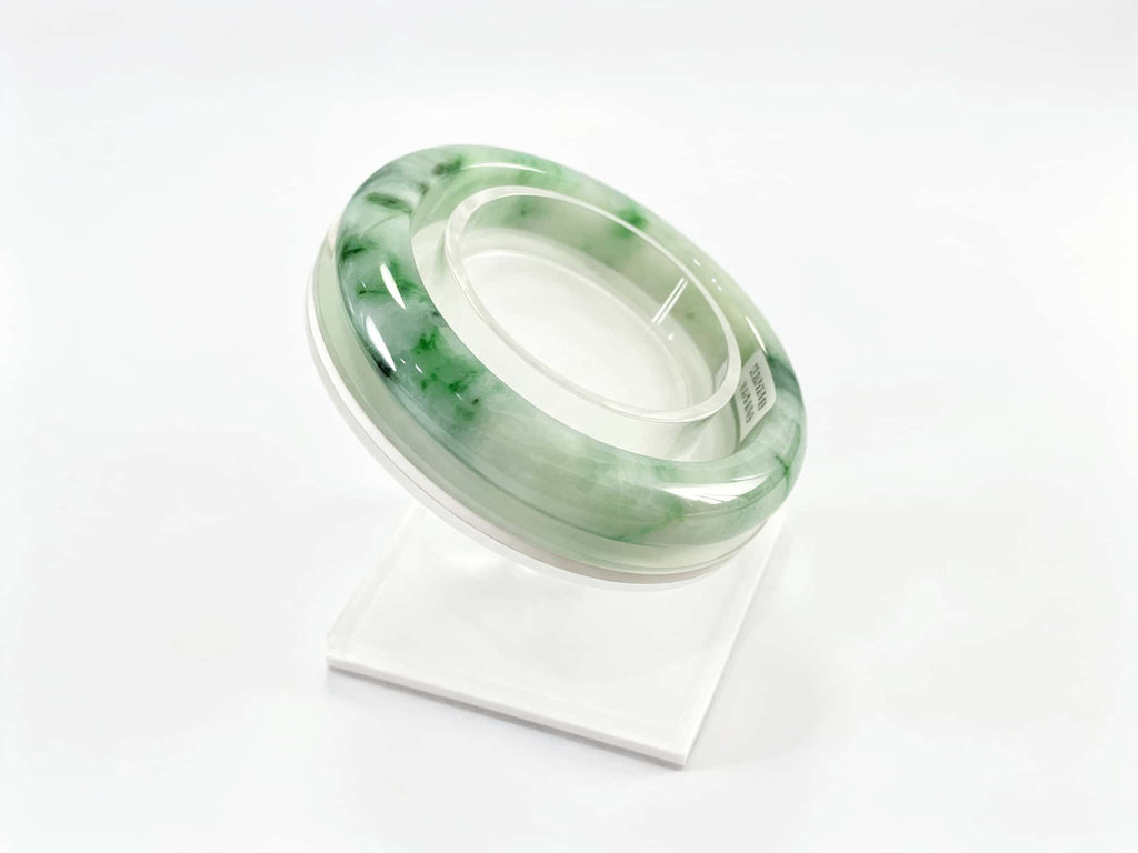 Certified Natural Jadeite Bangle (60mm) 114258