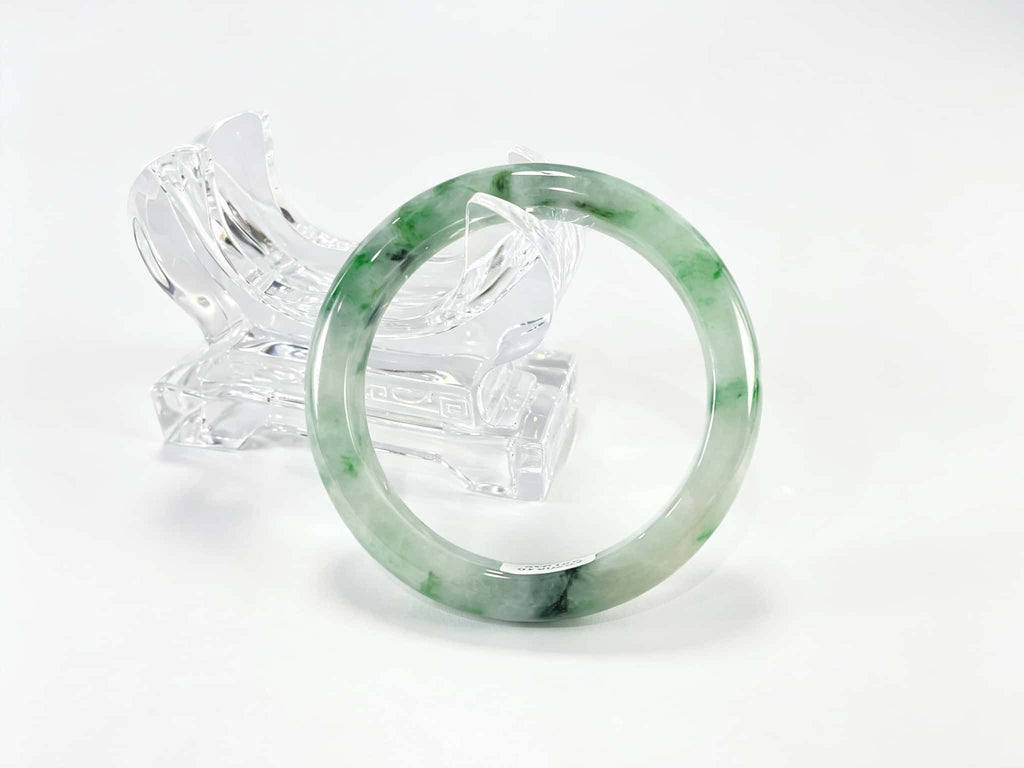 Certified Natural Jadeite Bangle (60mm) 114258