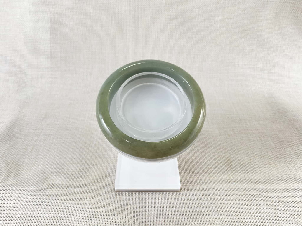 Certified Natural Jadeite Bangle (60mm) 116743