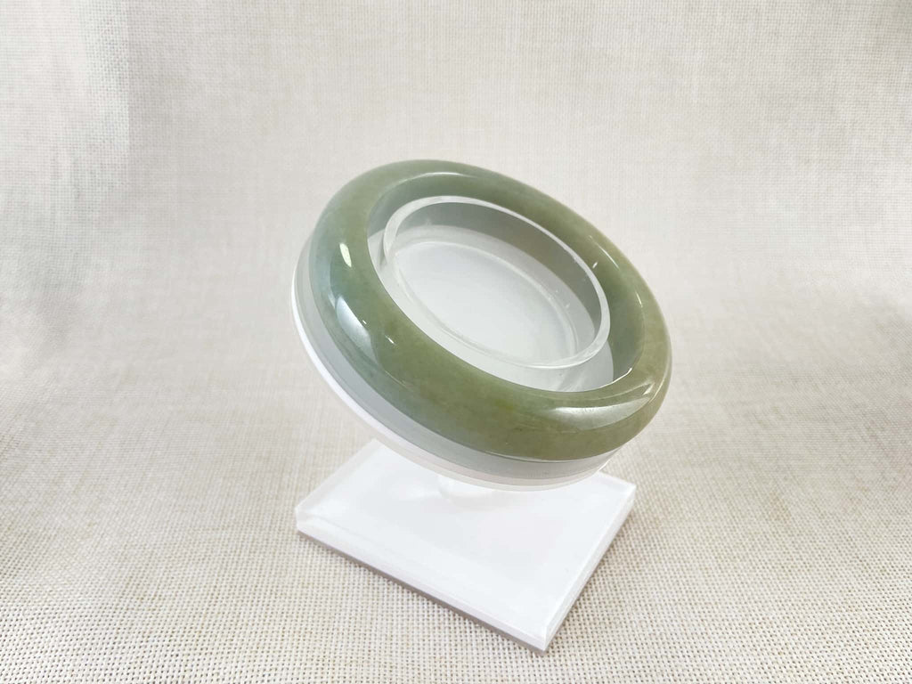 Certified Natural Jadeite Bangle (60mm) 116743