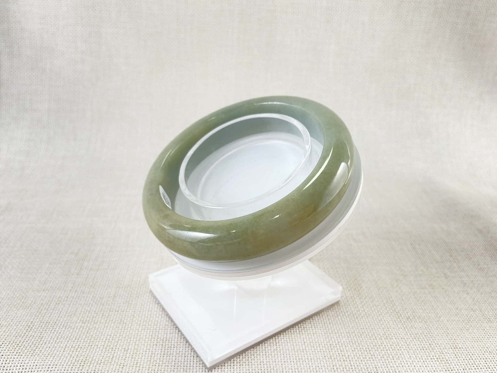 Certified Natural Jadeite Bangle (60mm) 116743