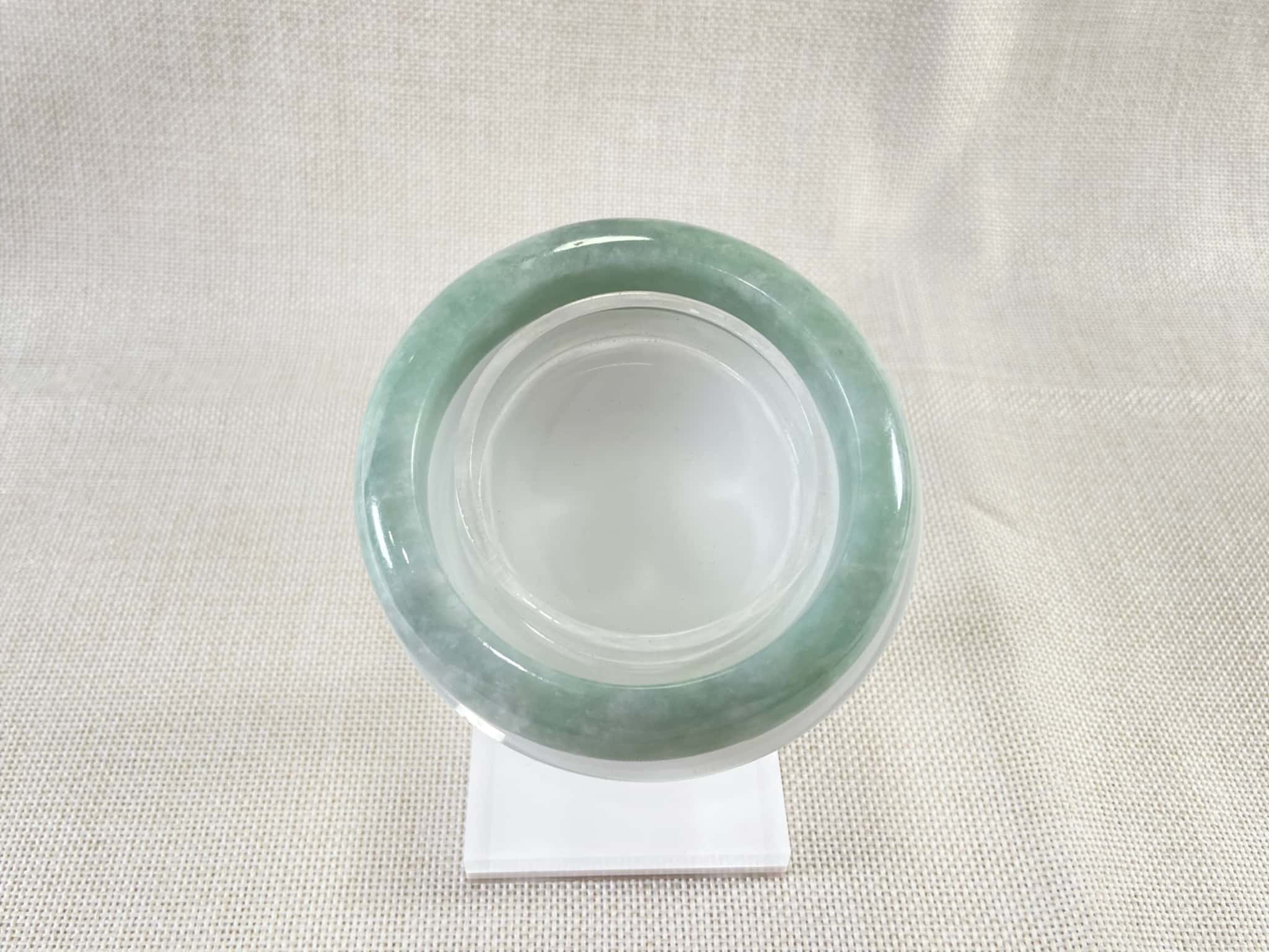 Certified Natural Jadeite Bangle (58mm) 116909