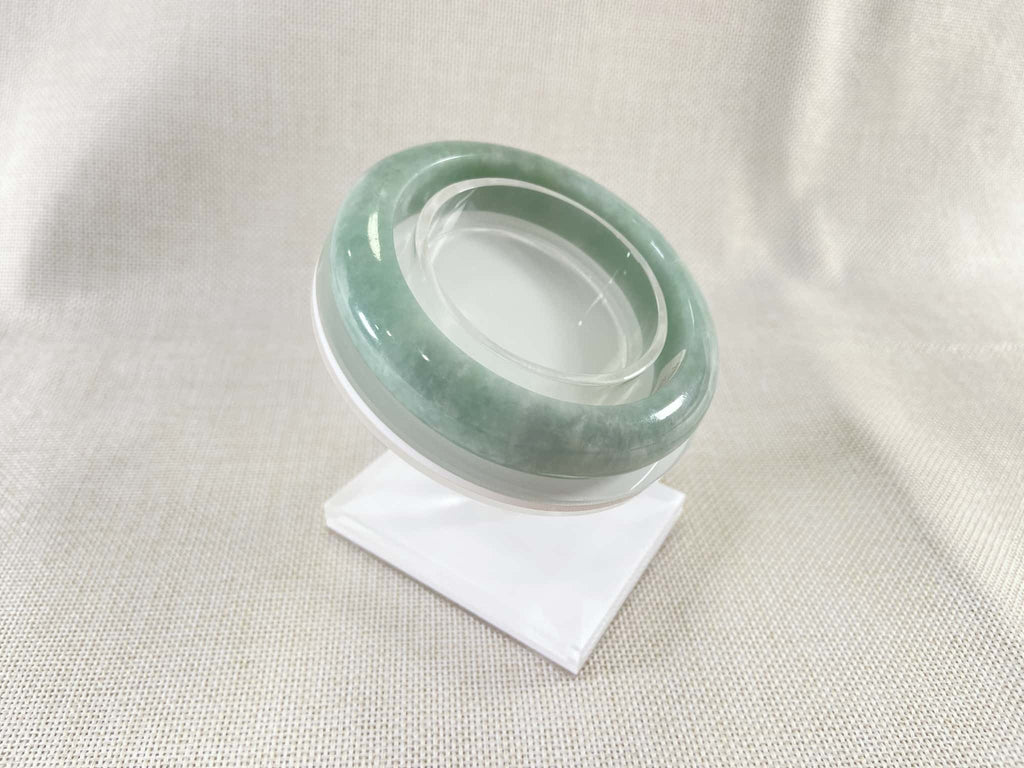 Certified Natural Jadeite Bangle (58mm) 116909