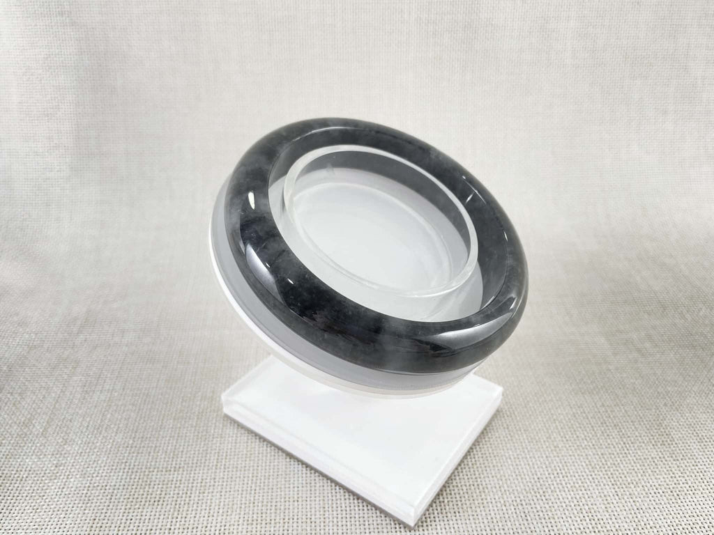Certified Natural Jadeite Bangle (61mm) 117677