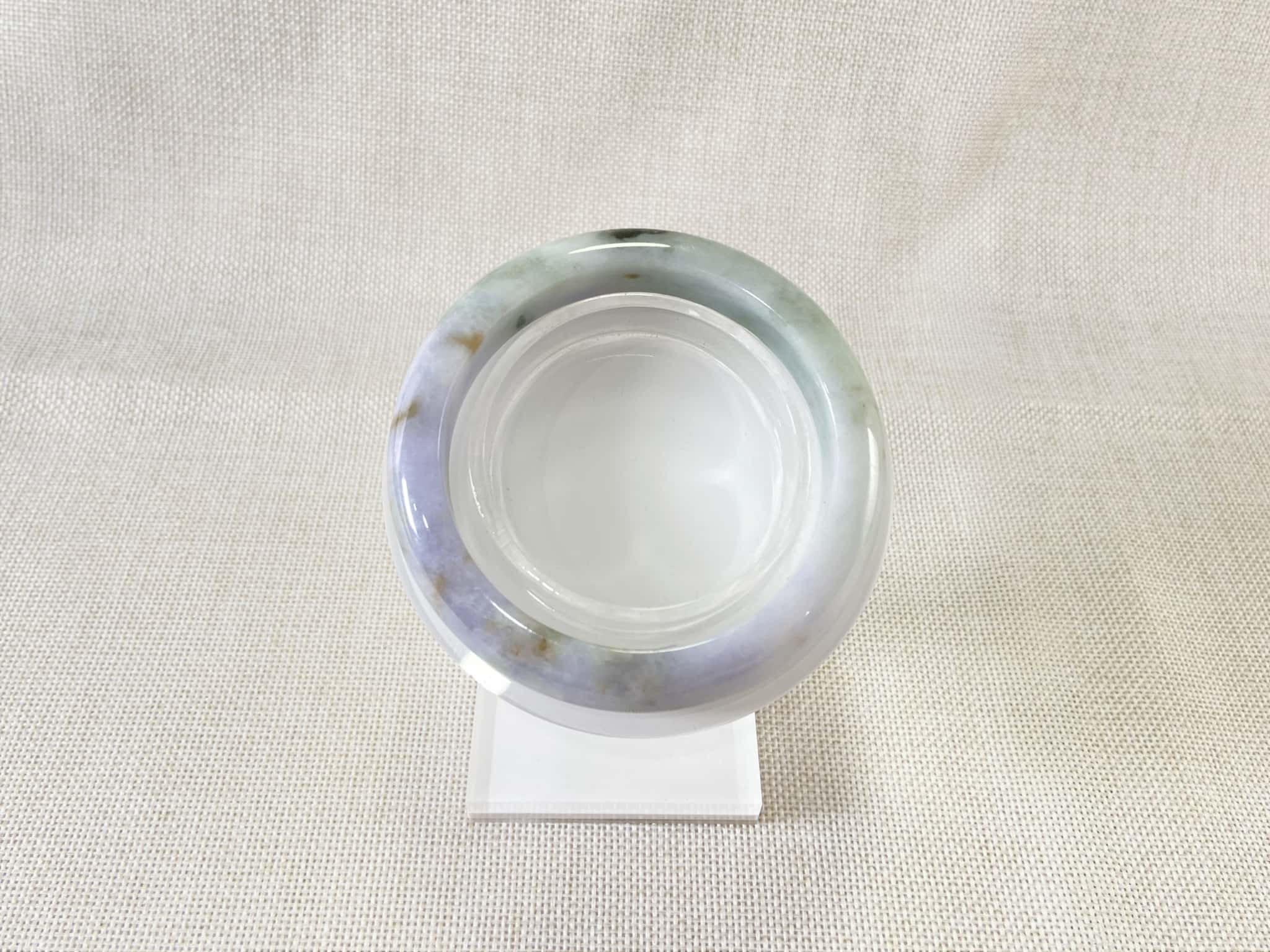 Certified Natural Jadeite Bangle (58mm) 121204