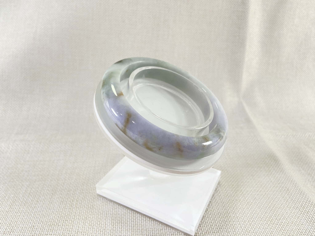Certified Natural Jadeite Bangle (58mm) 121204