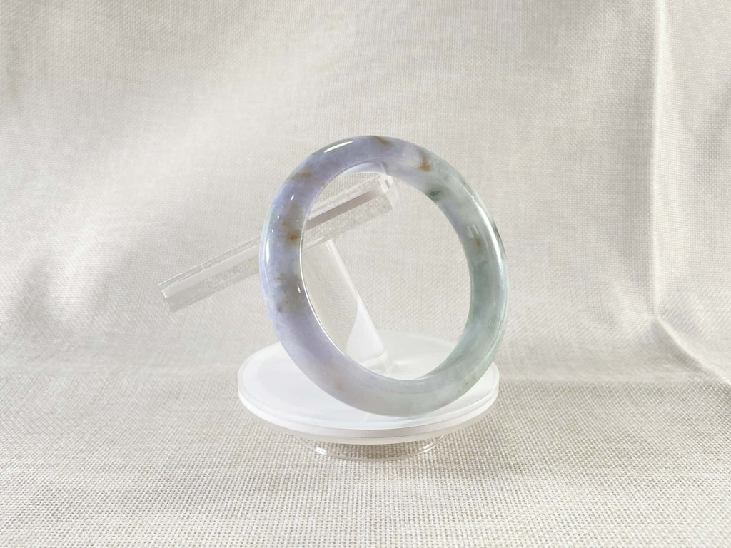 Certified Natural Jadeite Bangle (58mm) 121204