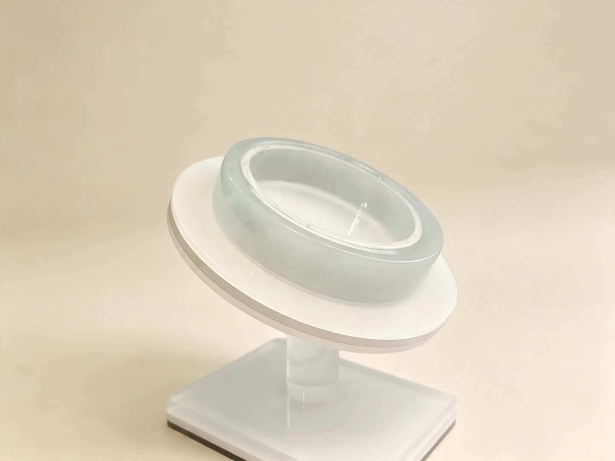 Certified Natural Jadeite Bangle (58mm) 13008