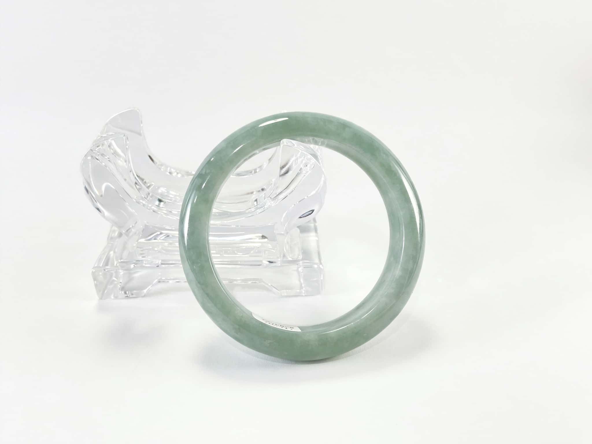 Certified Natural Jadeite Bangle (60mm) 130513