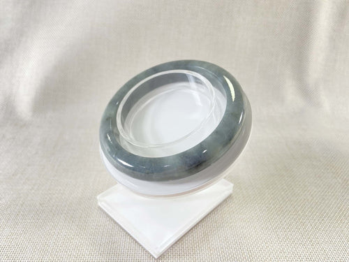 Certified Natural Jadeite Bangle (57mm) 135353