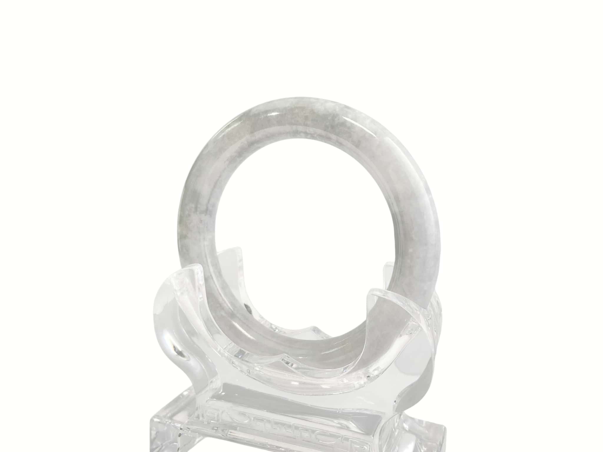 Certified Natural Jadeite Bangle (57mm) 138459