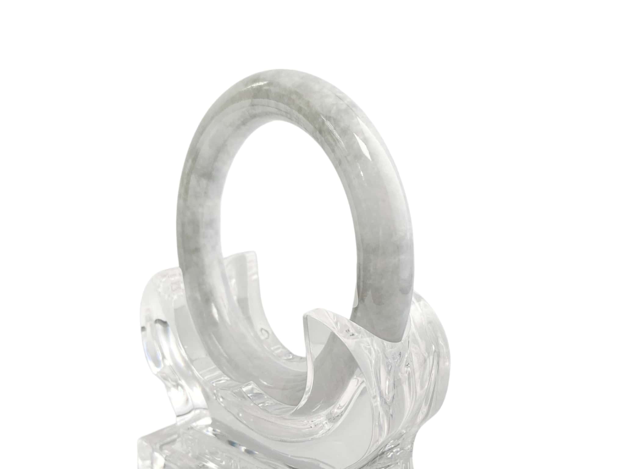 Certified Natural Jadeite Bangle (57mm) 138459