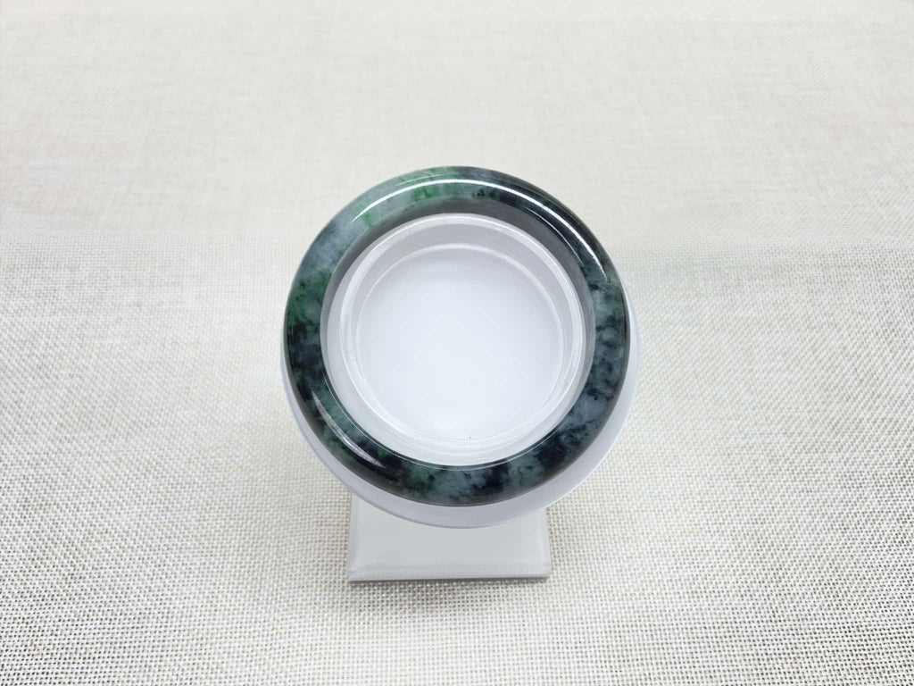 Certified Natural Jadeite Bangle (56mm) 142005