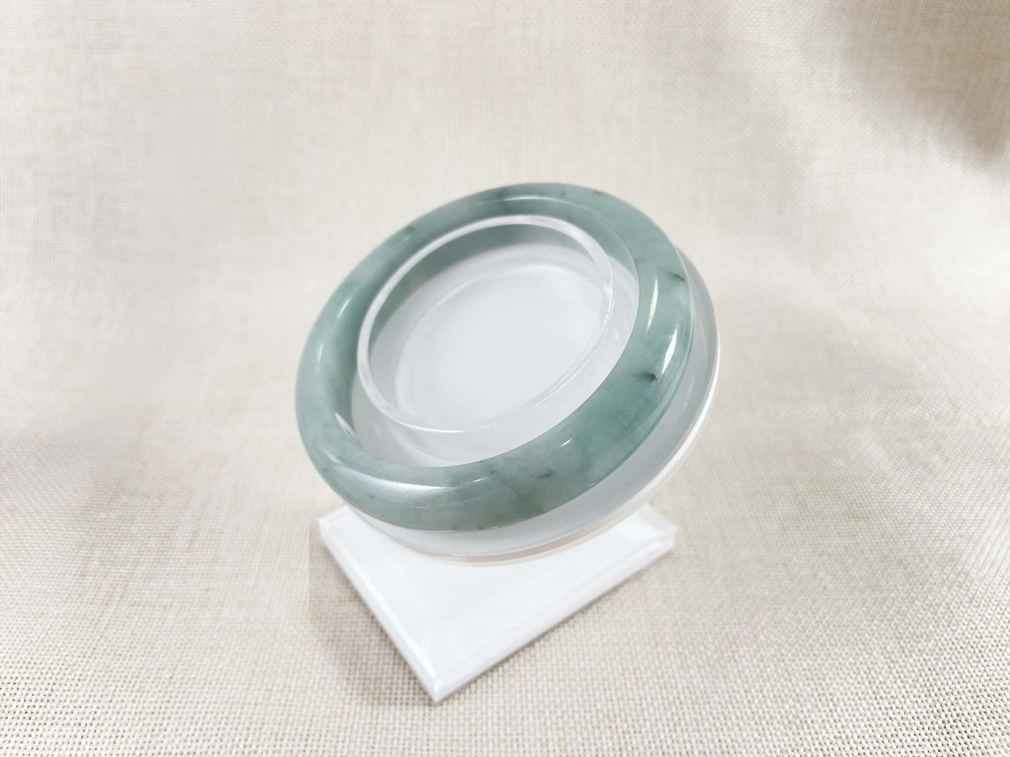 Certified Natural Jadeite Bangle (60mm) 147919