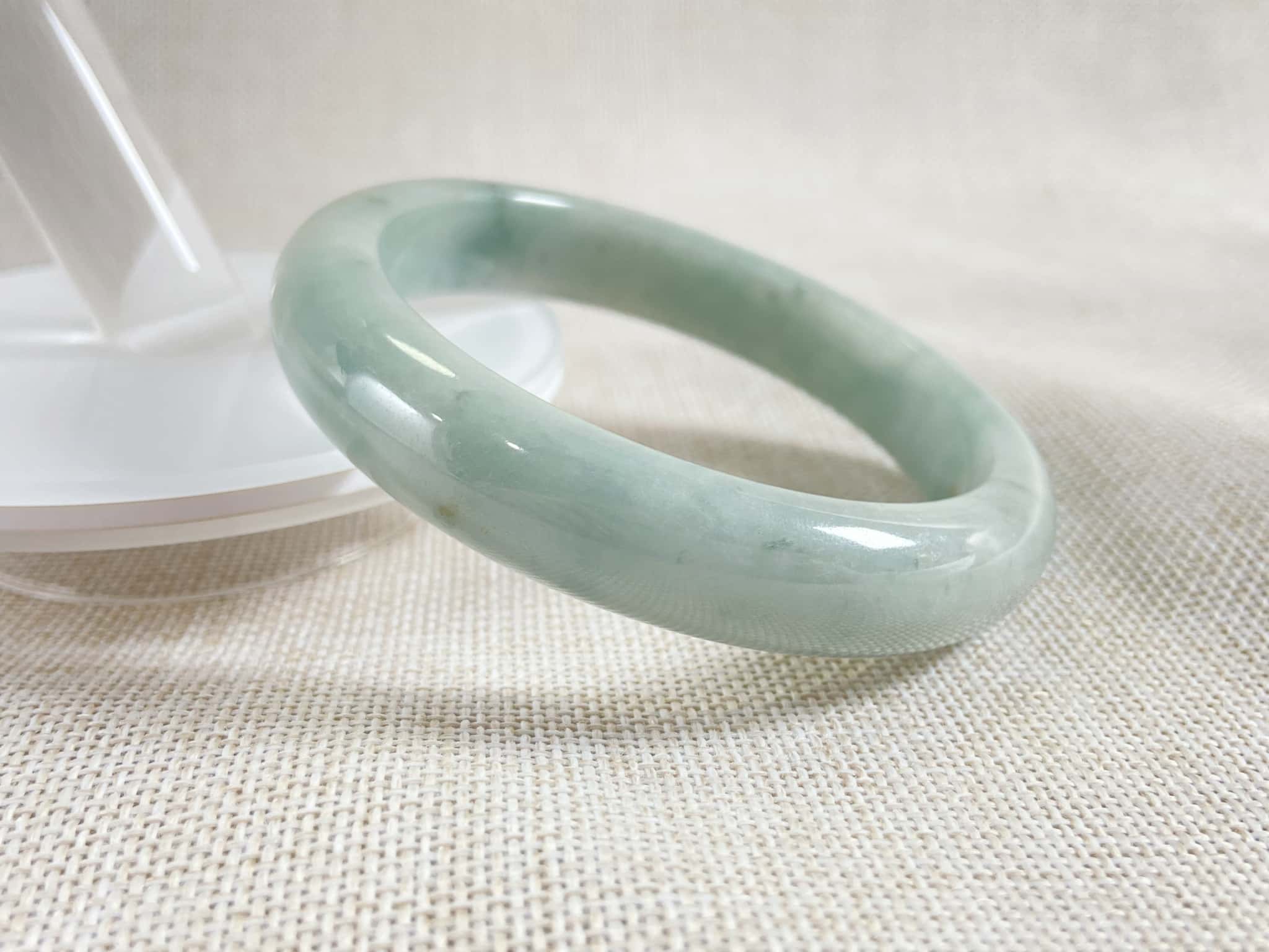 Certified Natural Jadeite Bangle (60mm) 147919