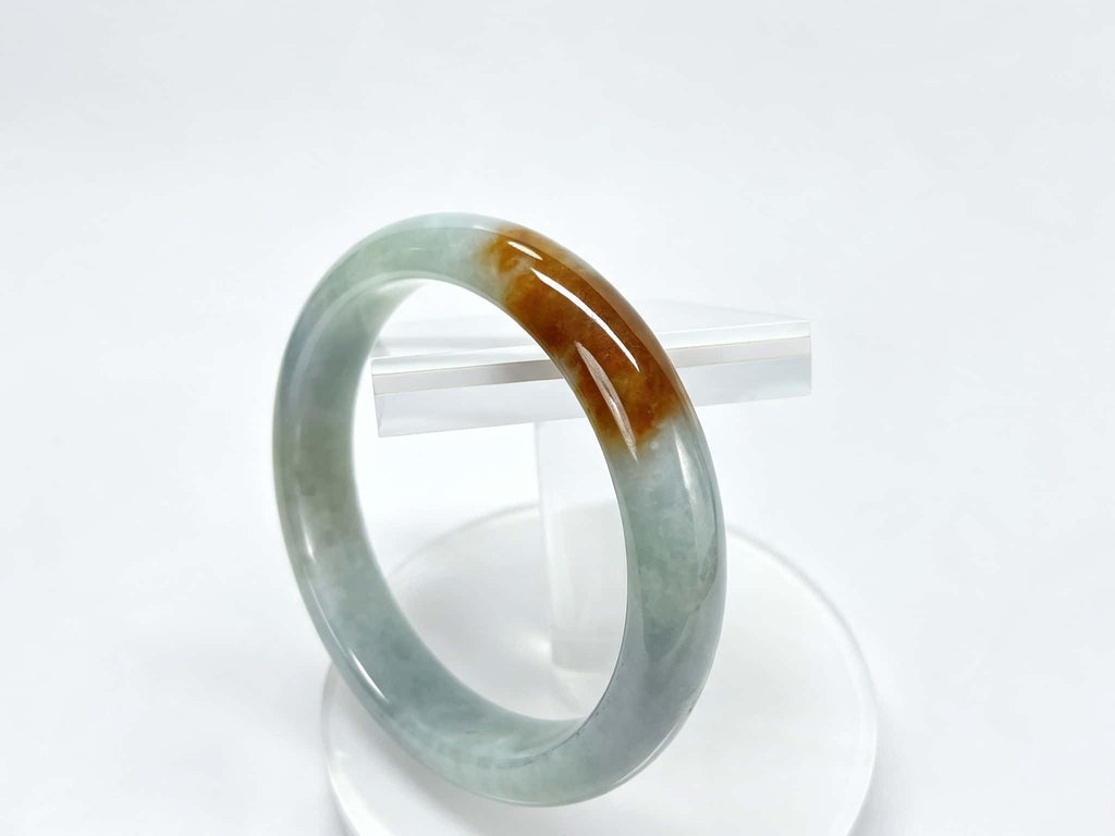 Certified Natural Jadeite Bangle (58mm) 52573