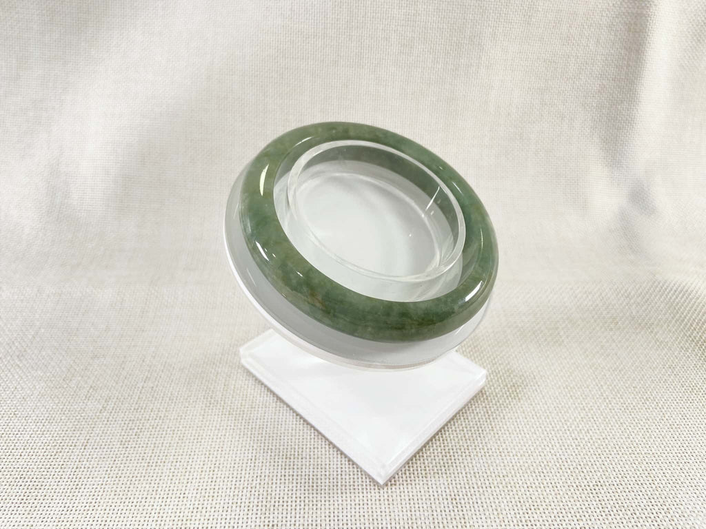 Certified Natural Jadeite Bangle (58mm) 53999