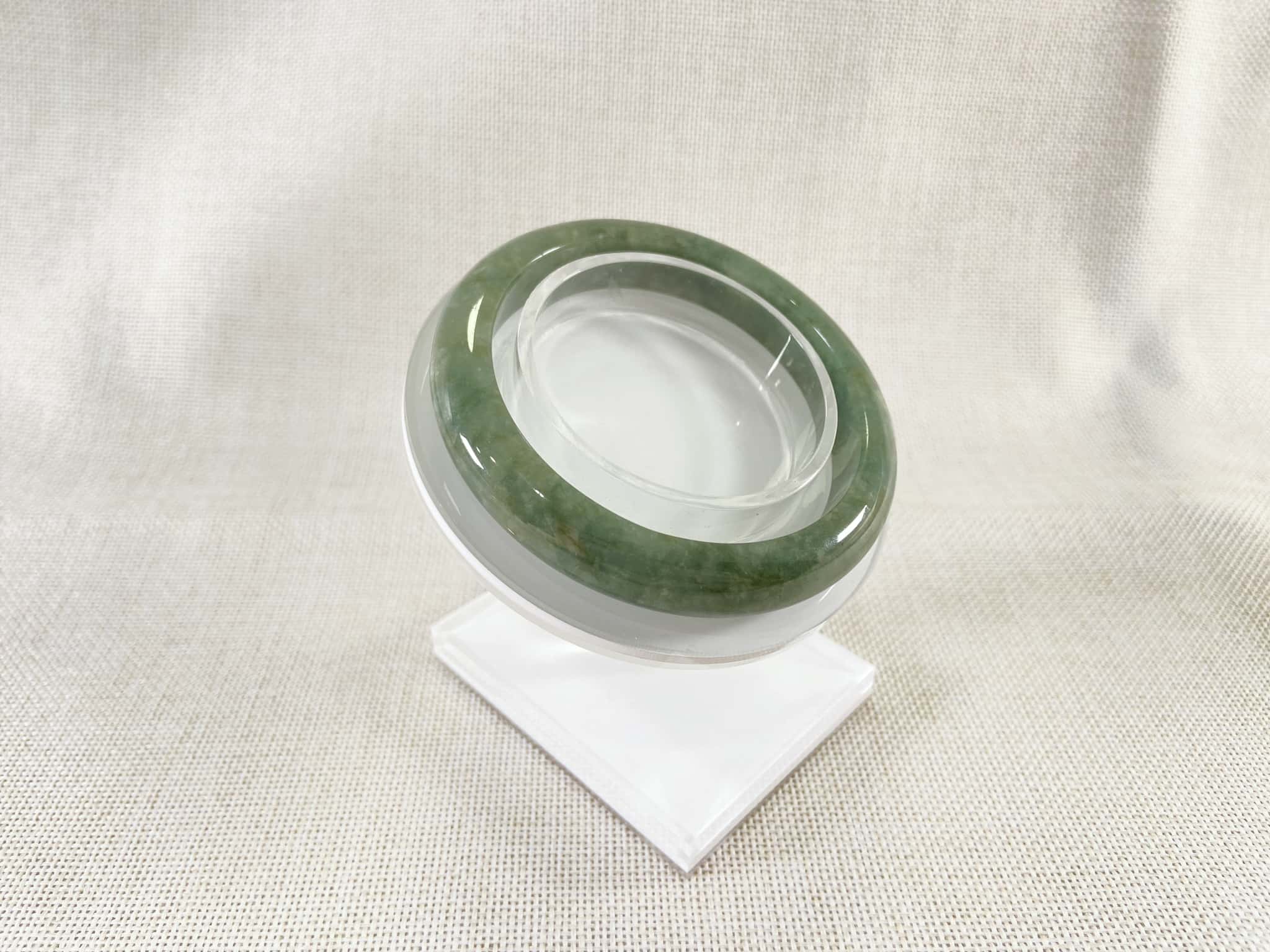 Certified Natural Jadeite Bangle (58mm) 53999