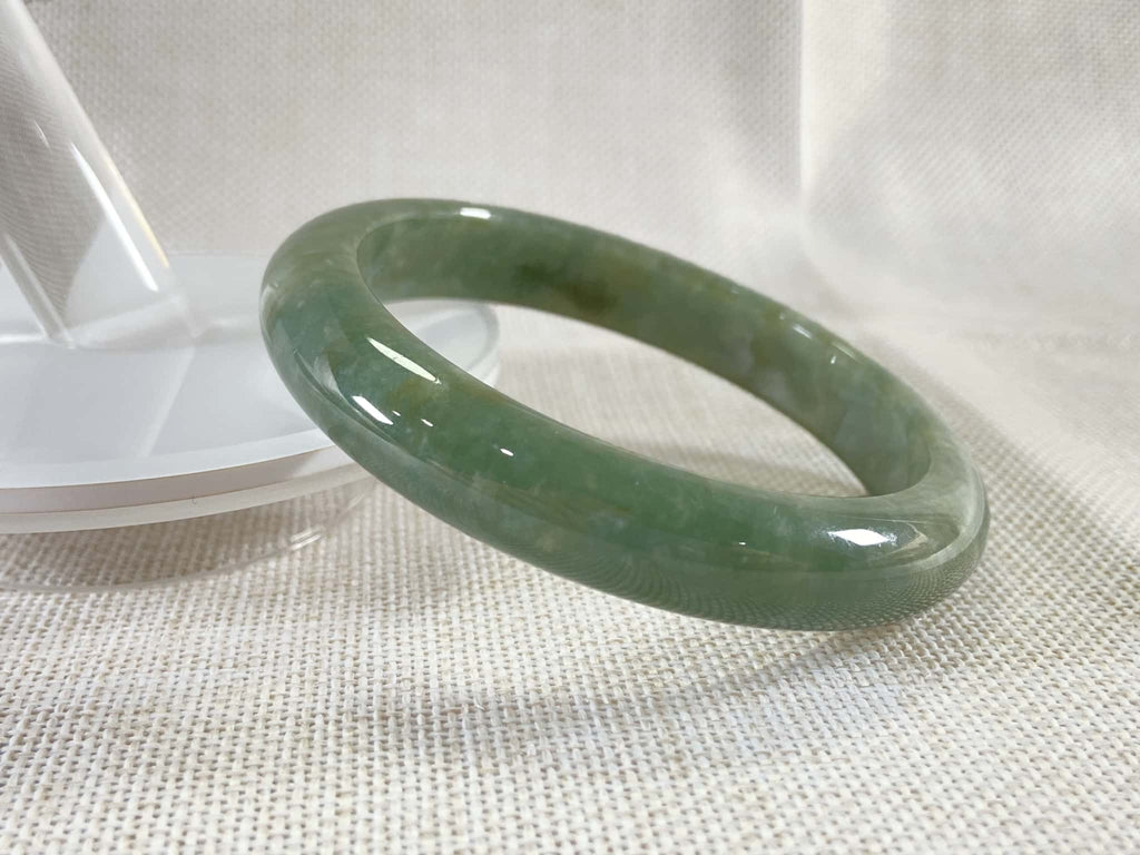 Certified Natural Jadeite Bangle (58mm) 53999