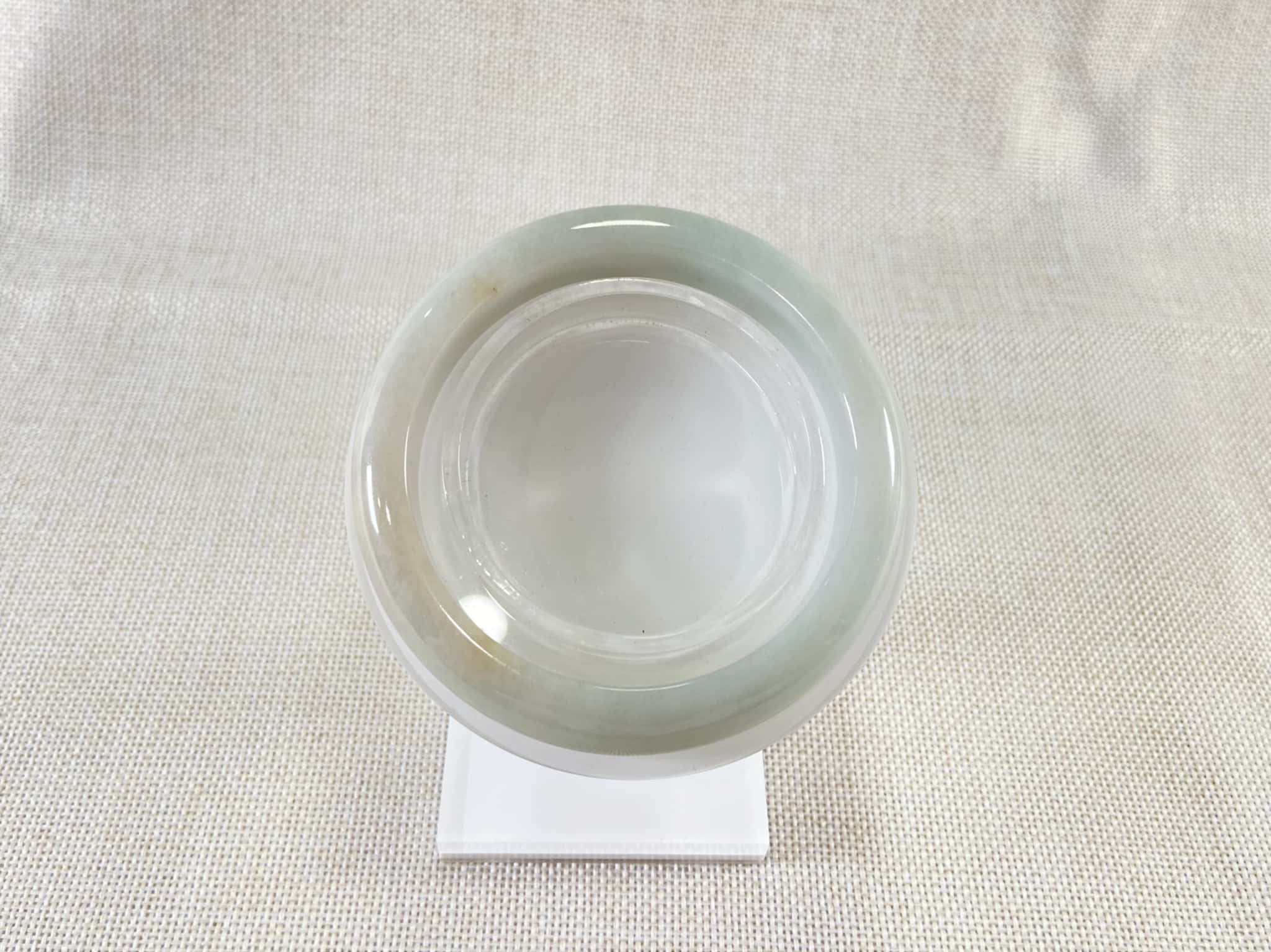 Certified Natural Jadeite Bangle (57mm) 56239