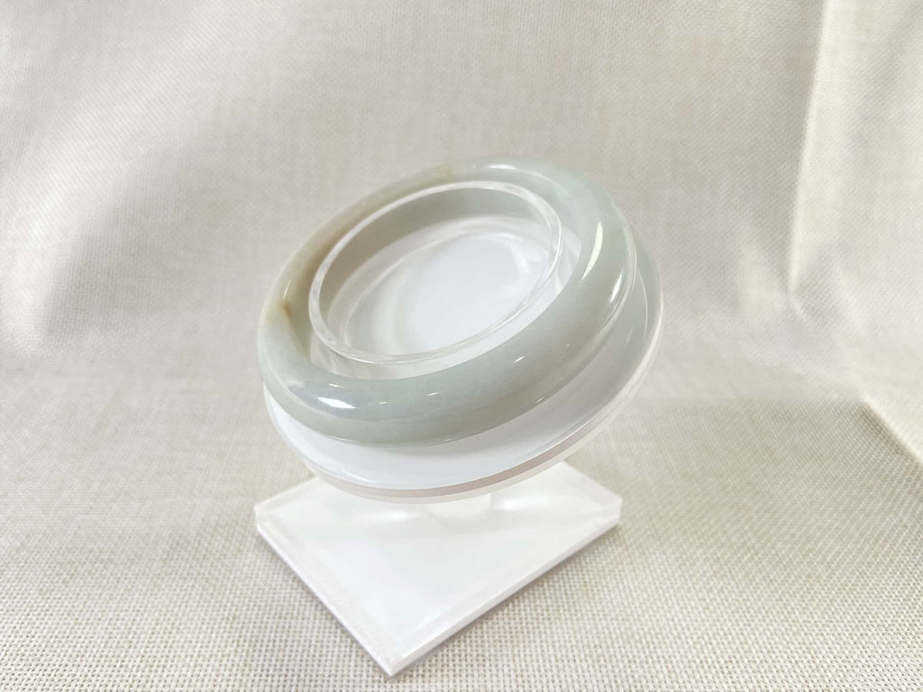 Certified Natural Jadeite Bangle (57mm) 56239