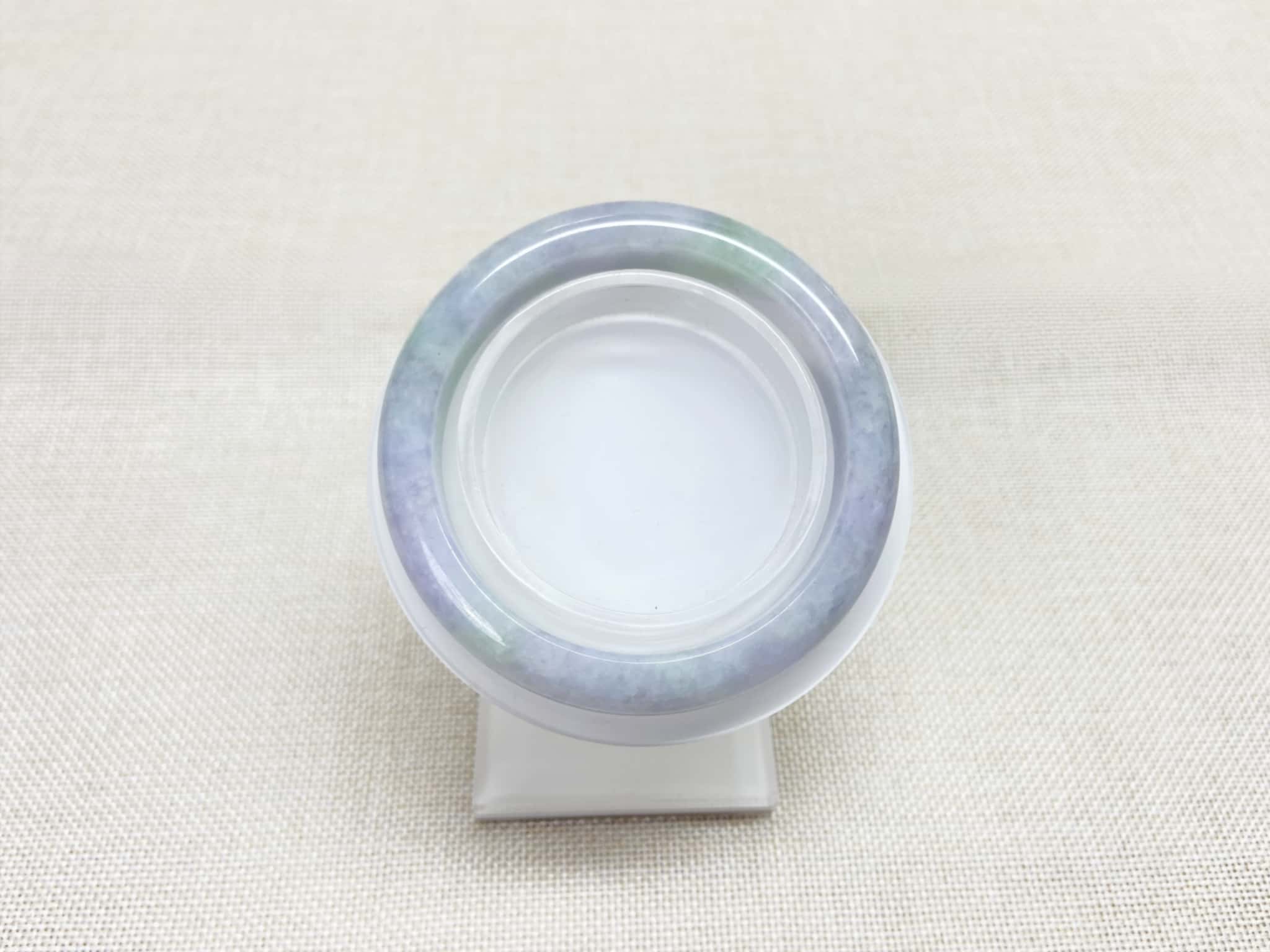 Certified Natural Jadeite Bangle (57mm) 59389