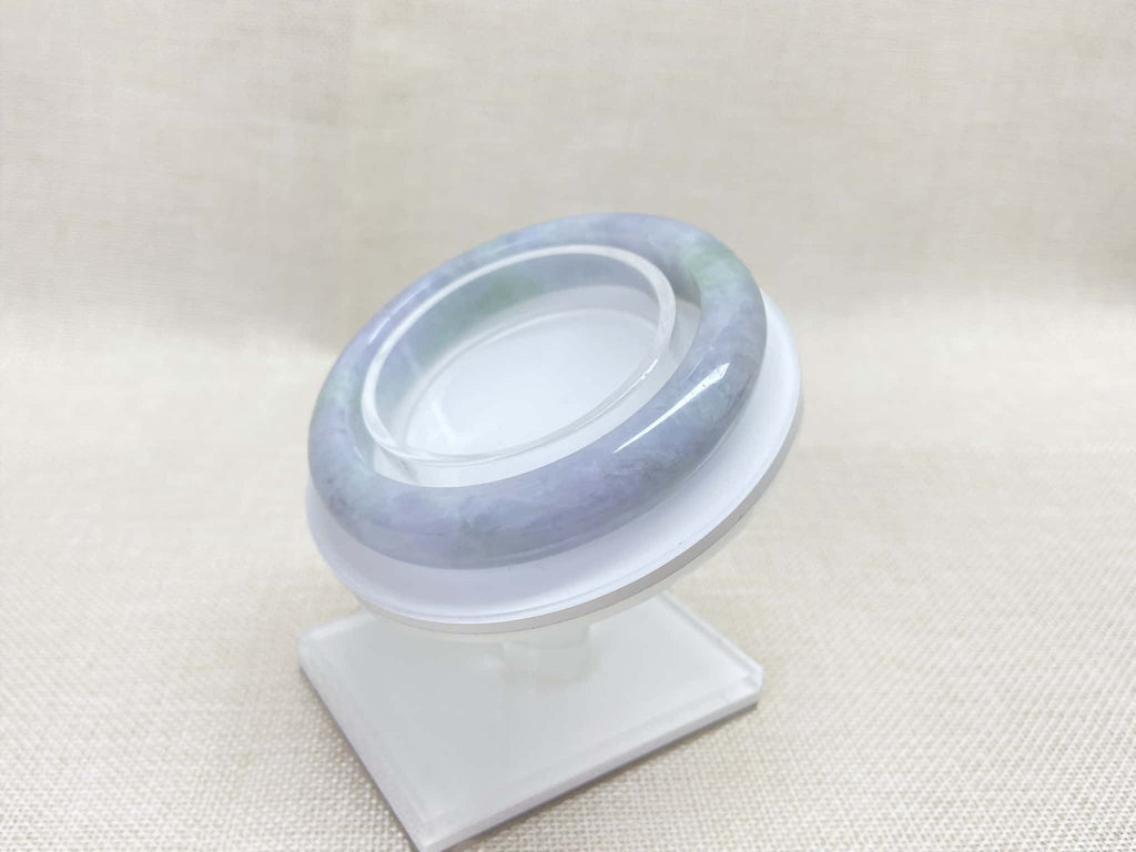Certified Natural Jadeite Bangle (57mm) 59389