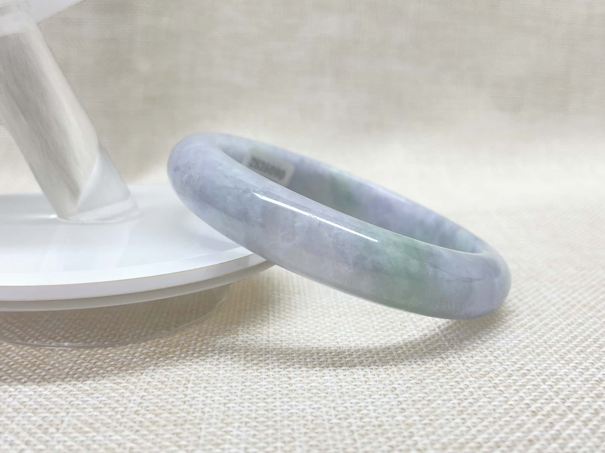 Certified Natural Jadeite Bangle (57mm) 59389