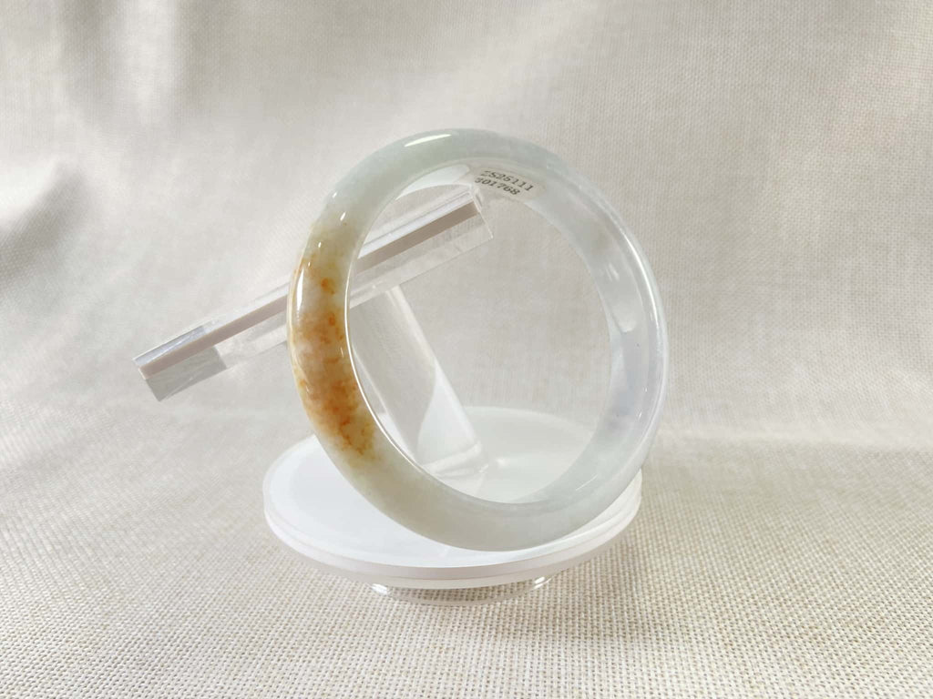 Certified Natural Jadeite Bangle (58mm) 71317