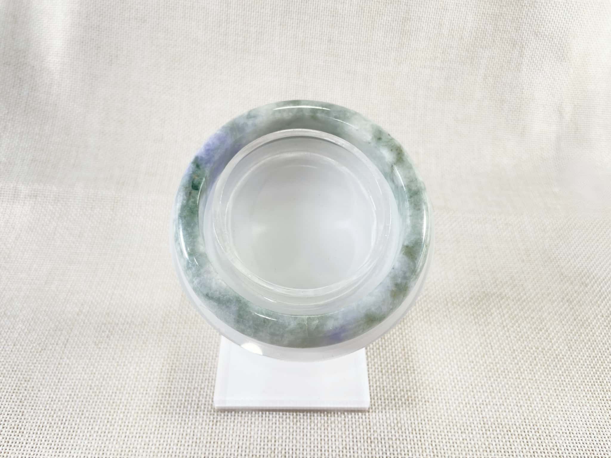 Certified Natural Jadeite Bangle (58mm) 71398