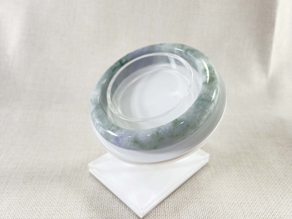 Certified Natural Jadeite Bangle (58mm) 71398
