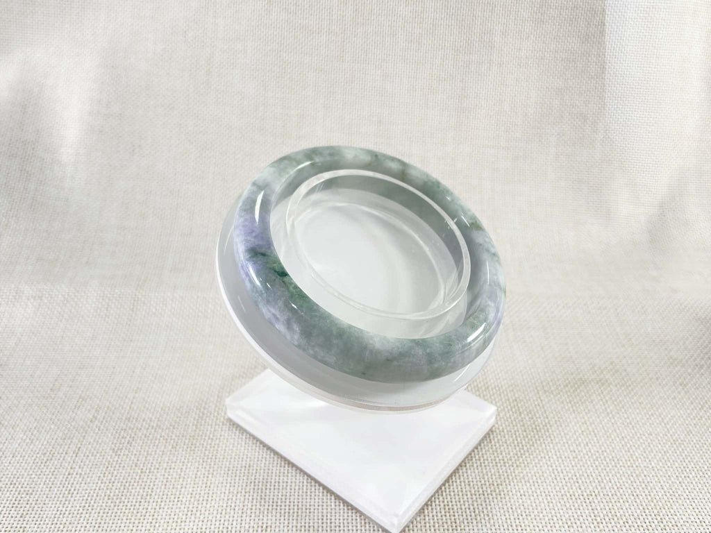 Certified Natural Jadeite Bangle (58mm) 71398