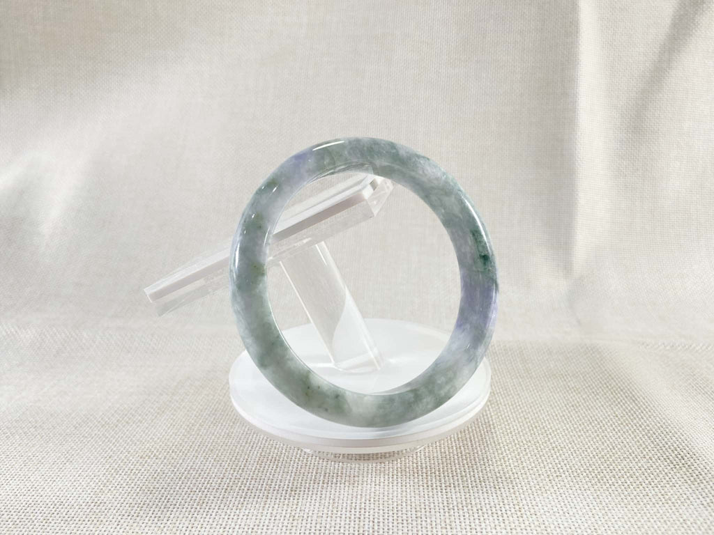 Certified Natural Jadeite Bangle (58mm) 71398