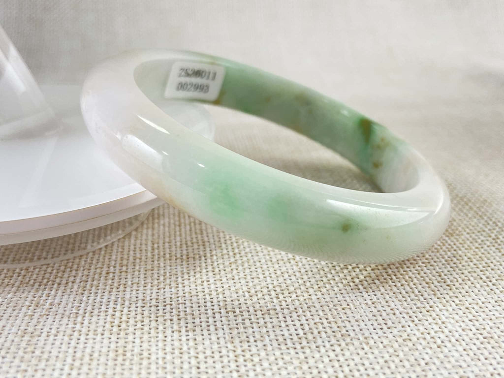 Certified Natural Jadeite Bangle (60mm) 79840