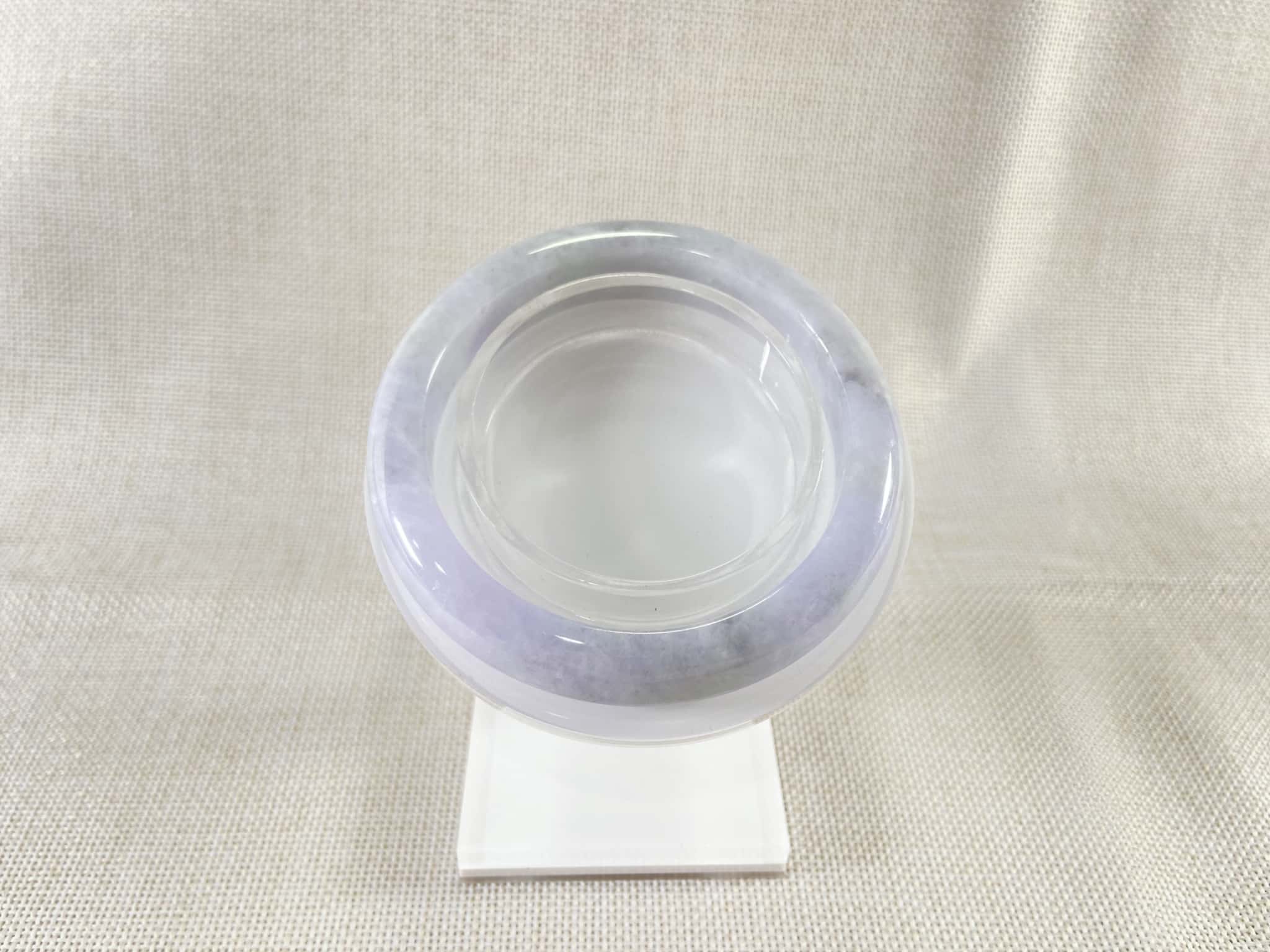 Certified Natural Jadeite Bangle (58mm) 79918