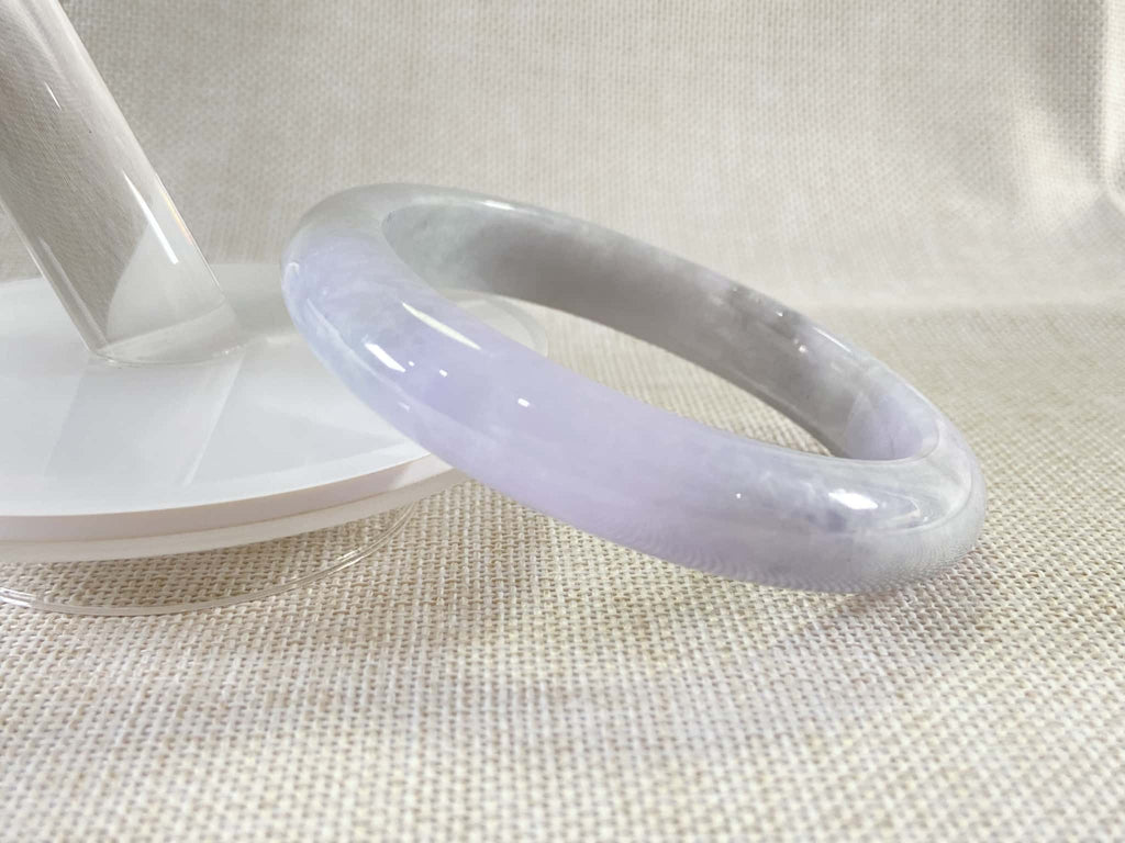 Certified Natural Jadeite Bangle (58mm) 79918