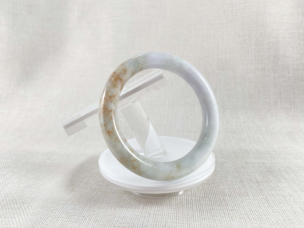 Certified Natural Jadeite Bangle (55mm) 83557
