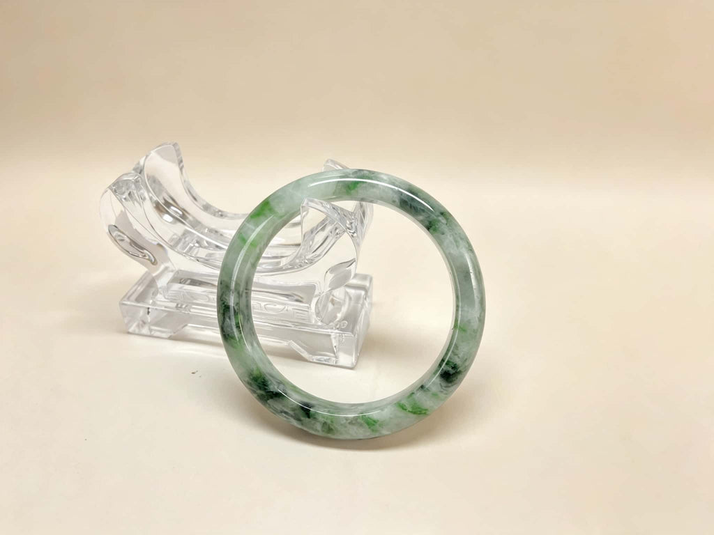 Certified Natural Jadeite Bangle (60mm) 85357
