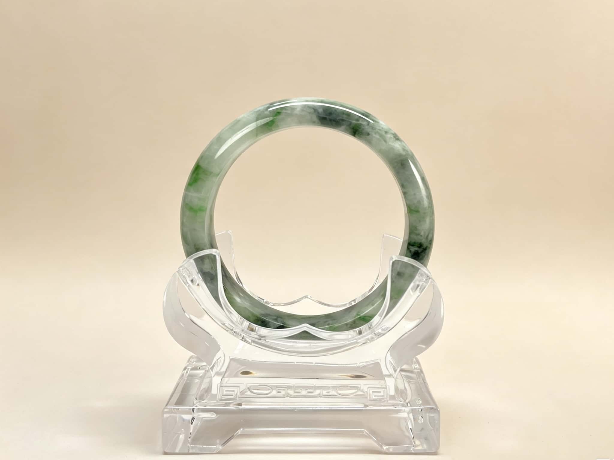 Certified Natural Jadeite Bangle (60mm) 85357