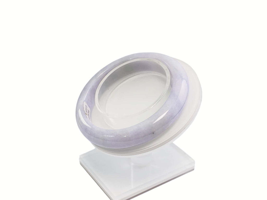 Certified Natural Jadeite Bangle (59mm) 86865