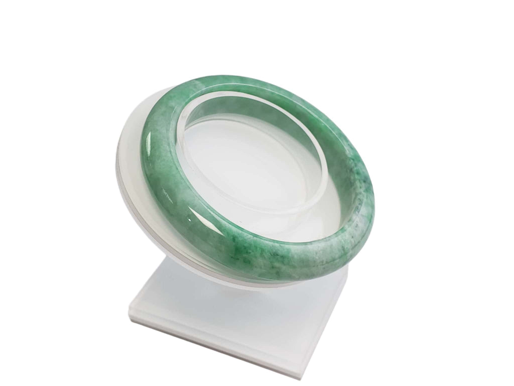 Certified Natural Jadeite Bangle (61mm) 88787