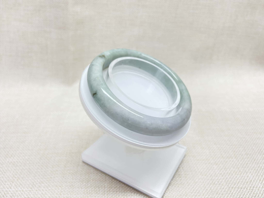 Certified Natural Jadeite Bangle (57mm) 92394