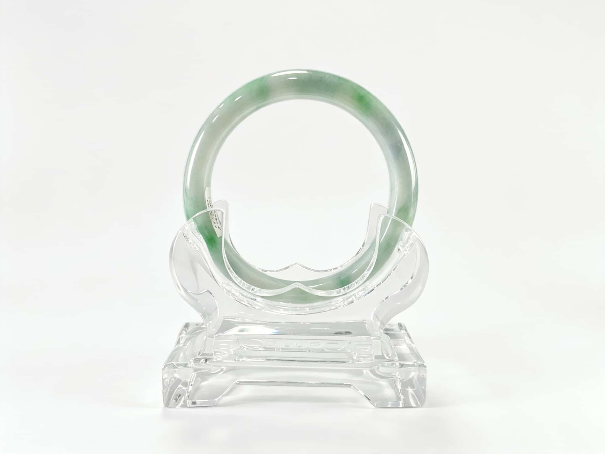 Certified Natural Jadeite Bangle (60mm) 94594